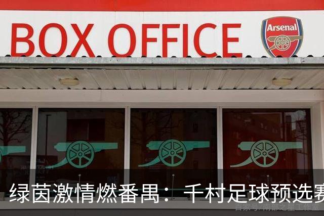 绿茵激情燃番禺：千村足球预选赛分赛区收官，八强会师剑指总决赛